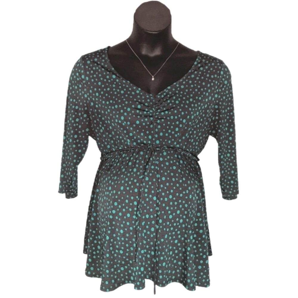 Oh Baby Polka Dot Maternity Top